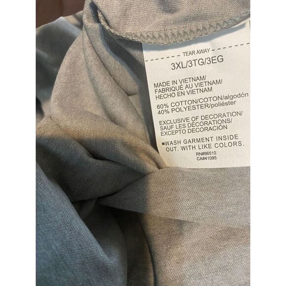 Under Armour Mens Project Rock Size 3XL Loose Fit Grey T-Shirt casual New - Picture 5 of 9